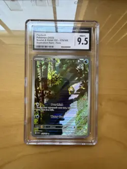 CGC 9.5 Psyduck 175/165 Pokemon 151 English Scarlet & Violet Alt Art IR - Image 1