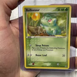 Pokemon TCG - Bulbasaur (54/112) EX FireRed & LeafGreen - Regular Common LP+ Vtg - Image 1