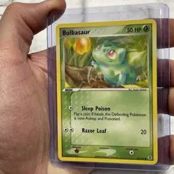 Pokemon TCG - Bulbasaur (54/112) EX FireRed & LeafGreen - Regular Common LP+ Vtg - Image 2