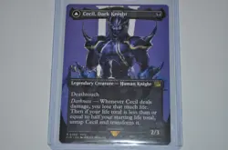 MTG magic FINAL FANTASY rare CECIL DARK KNIGHT borderless FIN #380 - Image 2