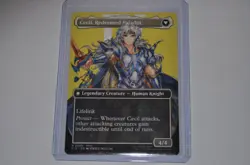 MTG magic FINAL FANTASY rare CECIL DARK KNIGHT borderless FIN #380 - Image 3