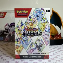 Pokemon TCG: Prismatic Evolutions Booster Bundle SV 8.5 | 6 Packs **Sealed-New** - Image 1