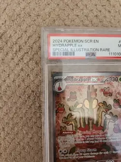 2024 POKEMON STELLAR CROWN SPECIAL ILLUSTRATION RARE HYDRAPPLE EX PSA 9 SIR - Image 3