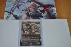 MTG magic FINAL FANTASY rare VAAN STREET THIEF borderless FIN #390 - Image 1