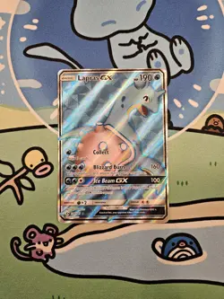 Pokemon TCG: Lapras GX Full Art (139/149) Sun & Moon: Base Set NM - Image 1
