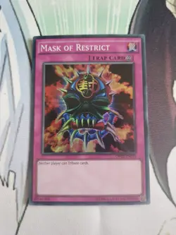 Mask Of Restrict OP02-EN010 Super Rare Unlimited Edition NM Condition - Image 1