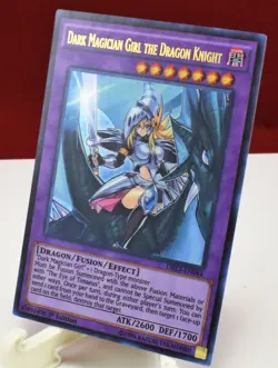 Yu-Gi-Oh DRL3-EN044 Dark Magician Girl The Dragon Knight Ultra Rare 1st edition - Image 1