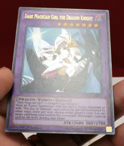 Yu-Gi-Oh DRL3-EN044 Dark Magician Girl The Dragon Knight Ultra Rare 1st edition - Image 4