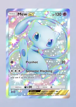 Shiny Mew ex Full Art Card【Pokemon TCG Pocket】 - Image 1