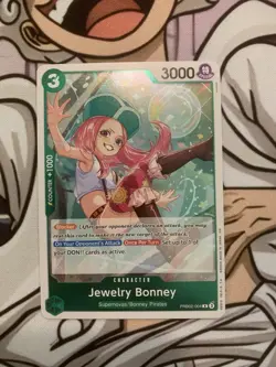 Jewelry Bonney PRB-02 PRB02-004 Foil Rare The Best Vol 2 One Piece Card NM TCG - Image 1