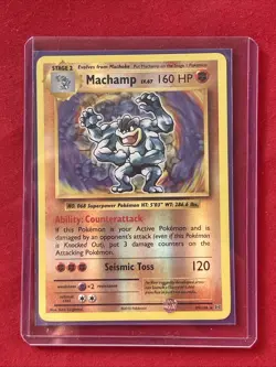 Machamp 59/108 Holo Shiny Card Excellent Condition Pokemon (T75) - Image 2