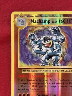 Machamp 59/108 Holo Shiny Card Excellent Condition Pokemon (T75) - Image 3
