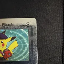 Pokemon Special Delivery Pikachu Silver Foil Holo Textured Fan Art Card Nintendo - Image 4