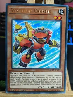 Synchron Carrier MAGO-EN094 Gold Rare LP/NM Yugioh Cards - Image 1