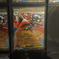 077/132 Mega Lucario ex : Double Rare Card : Mega Evolution : Pokemon TCG - Image 1