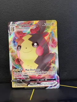 Pokemon Shining Fates Morpeko VMAX Ultra Rare Card 038/072 Near Mint Condition - Image 1