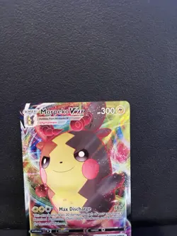Pokemon Shining Fates Morpeko VMAX Ultra Rare Card 038/072 Near Mint Condition - Image 2