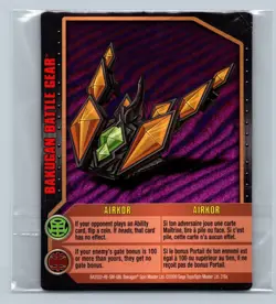 Bakugan Card - Airkor - Battle Gear - Gundalian Invaders - Image 1