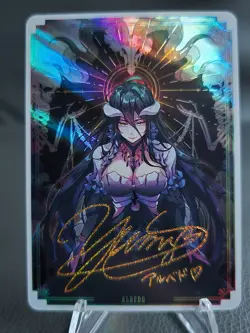 Albedo - Overlord - Sexy Waifu Trading Card/Goddess story - Image 1