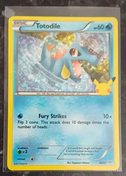 Water Holo McDonalds 25th Anniversary Pokemon Card Bundle # 18,19,20, 21, and 22 - Image 2