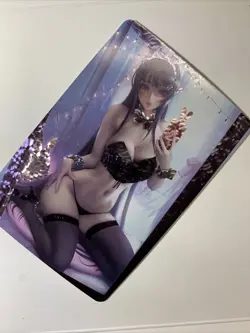 Mai Sakurajima Bunny Girl Senpai Sexy ACG Goddess Waifu Card Holo Doujin Anime - Image 3