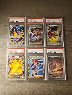PSA Slab Lot Of 6 Pokemon TCG Cards - Image 1