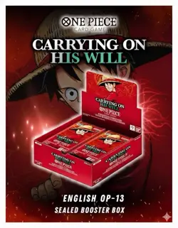 One Piece Card Game - OP-13 Carrying On His Will English Booster Box - Image 1
