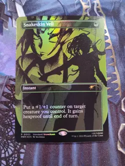 Snakeskin Veil - Standard Showdown Promo - Foil - Cowboy Bebop - Image 1