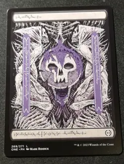 Swamp - Full Art - Phyrexian - ONE - MTG - EN - NM - 269/271 - Image 1