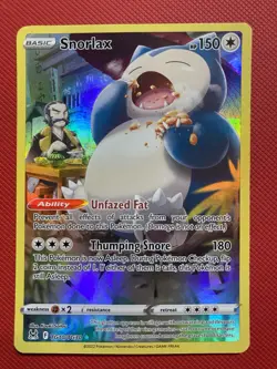 Snorlax TG10/TG30 Swsh11: Lost Origin Trainer Gallery Pokemon Card TCG - Image 2