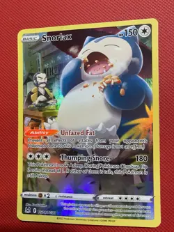 Snorlax TG10/TG30 Swsh11: Lost Origin Trainer Gallery Pokemon Card TCG - Image 5