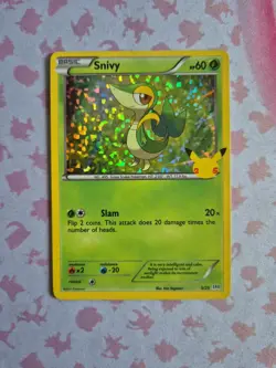 Snivy 5/25 Holo McDonalds 25th Anniversary Promo 2021 - Pokemon Card TCG Lp - Image 1