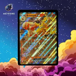 Carte Pokemon Brasegali EX 024/159 Aventures Ensembles FR - Image 1