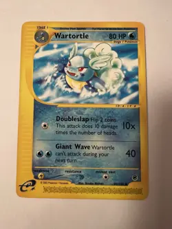 Pokemon TCG Wartortle Regular 92/165 Excellent Condition - Image 1