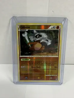 Pokemon Cubone 60/102 HGSS Triumphant Common Reverse Holo - Image 1
