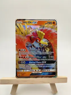 Pokemon TCG HO-OH GX Sun & Moon Sm57 Promo Promo - Image 1