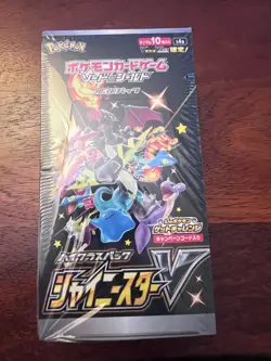 NEW SEALED - POKEMON SHINY STAR V FIRST EDITION BOOSTER BOX Japanese - Image 1