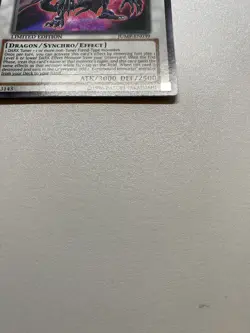 Yu-Gi-Oh! HUNDRED-EYES DRAGON Ultra Rare Limited Edition JUMP-EN039 MP - Image 2