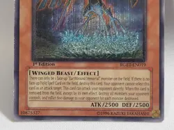 YuGiOh Earthbound Immortal Aslla Piscu RGBT-EN019 1st Edition Ultimate Rare LP - Image 5