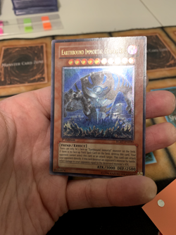 Yugioh Earthbound Immortal Ccapac Apu RGBT-EN020 1st Edition Ultimate Rare - PL - Image 5