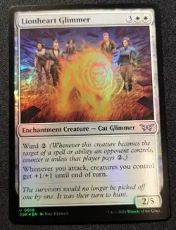 Lionheart Glimmer - Foil - DSK - MTG - EN - NM - 0019 - Image 1