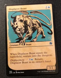 Displacer Beast - Showcase - AFR - MTG - EN - NM - 305 - Image 1
