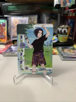 Sasuke Uchiha NRZ06-PU-001L4 Naruto Kayou Card - Image 1