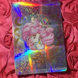 Chibiusa SAILOR MOON Sweet Dream Collection Goddess Story Anime Waifu Foil Card - Image 1