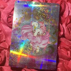 Chibiusa SAILOR MOON Sweet Dream Collection Goddess Story Anime Waifu Foil Card - Image 3