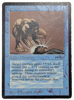 MTG - Unstable Mutation - Arabian Nights MP - Image 1