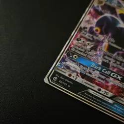 Pokemon Umbreon GX TCG Full Art Ultra Rare Holo Card #80 Sun and Moon - Image 3