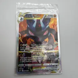 Lucario VSTAR SWSH291 Crown Zenith Black Star Promo Pokemon Card SEALED - Image 1