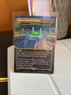 1x FOIL Master Emerald Shrine - Command Tower MTG SLD Sonic Secret Lair NM - Image 1