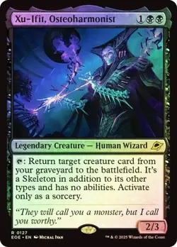 MTG - Xu-Ifit, Osteoharmonist - Foil - Edge of Eternities - Magic the Gathering - Image 1